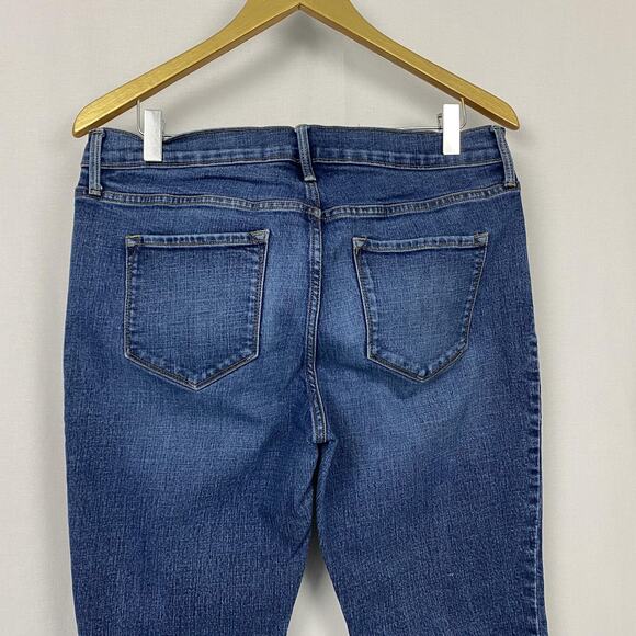 Old Navy Jeans Womens 10 Short Blue Diva Bootcut Original Mid Rise 10P 32x30 - Picture 2 of 13